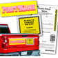 Pussy Wagon Car Magnet Bundle Prank - Includes Prank Parking Ticket