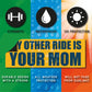 MY OTHER RIDE IS YOUR MOM Car Magnet Bundle Prank - Includes Prank Parking Ticket