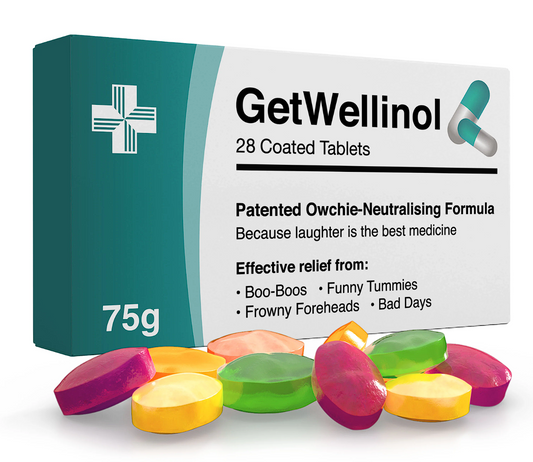 GetWellinol Fruit Drops - Get Well Soon Gift for Recovery - Hug in a Box - Thinking of You Gift for Him & Her - Supportive Cheer Up Friend