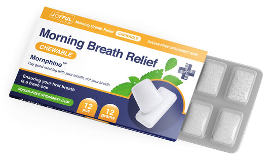 Morning Breath Relief Chewing Gum - Gift for Couples, Morning After, Husband, Wife, Girlfriend, Boyfriend, Wedding Night Gift for Him or Her