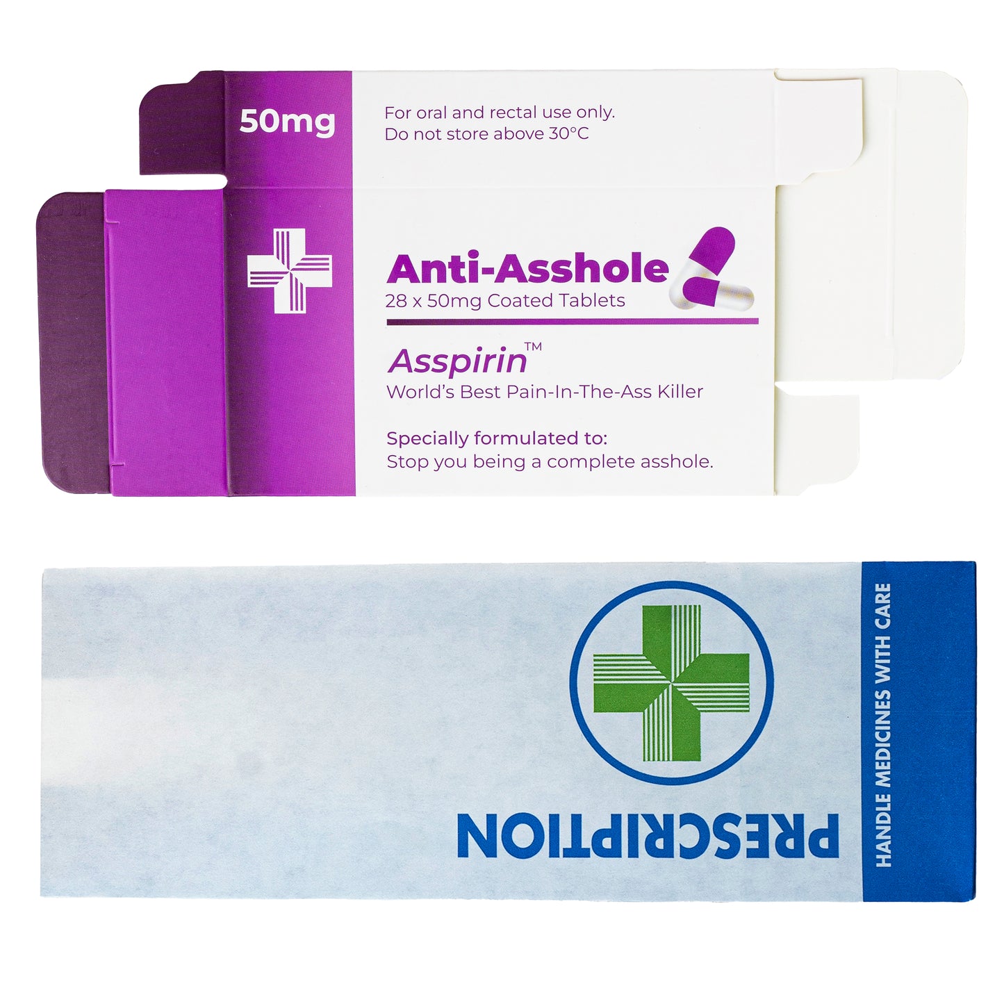 Anti-Asshole Prank Pill Box