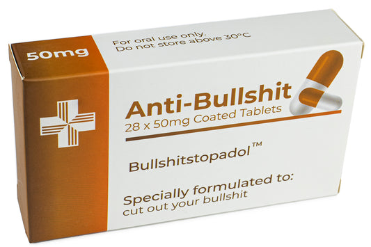 Anti-Bullshit Prank Pill Box