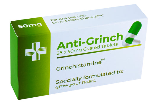 Anti-Grinch Prank Pill Box