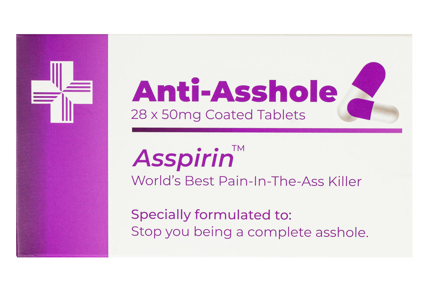 Anti-Asshole Prank Pill Box