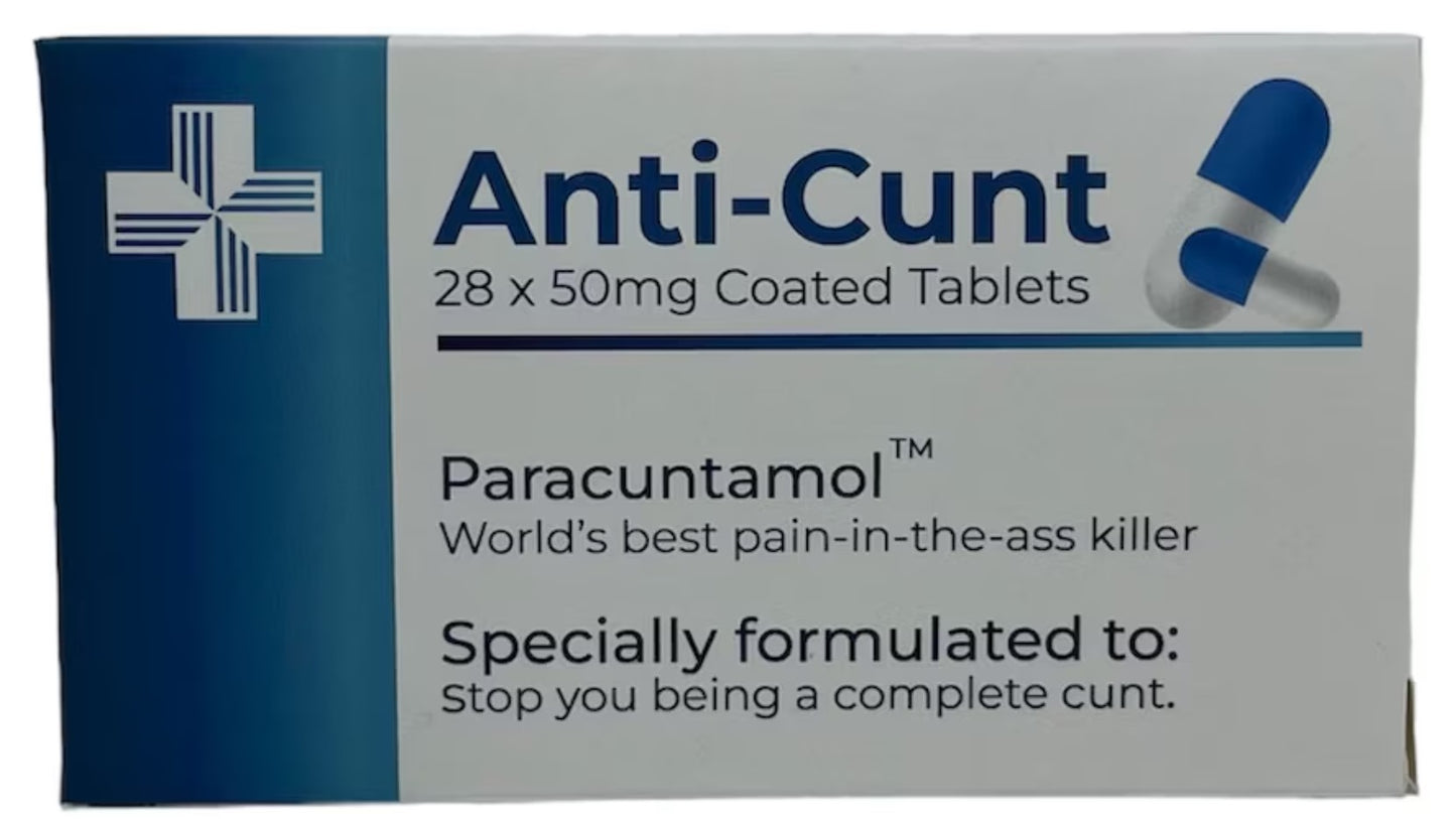 Anti-Cunt Prank Pill Box