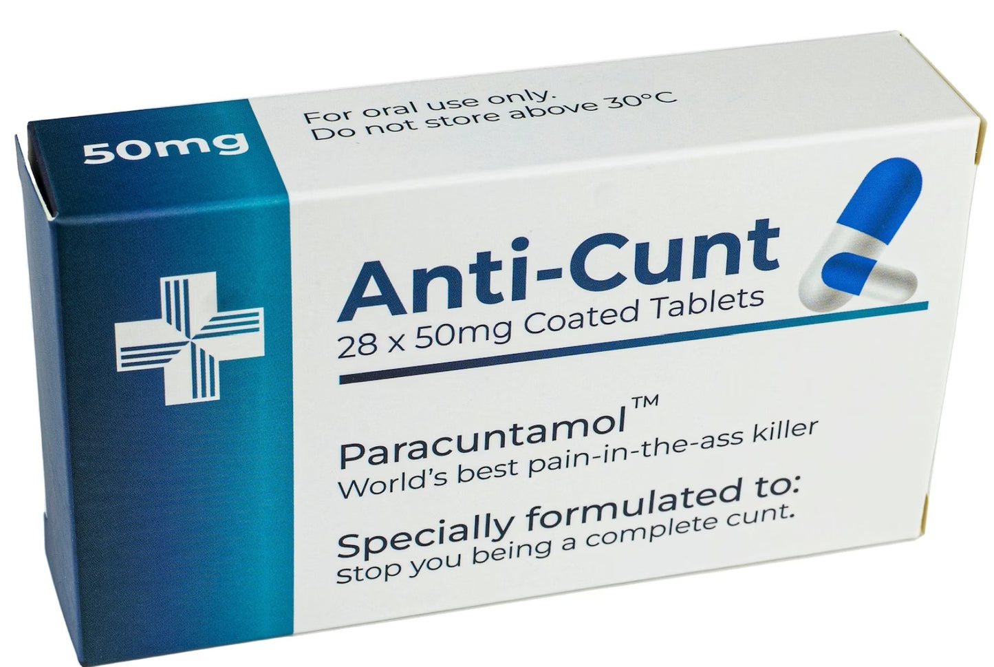 Anti-Cunt Prank Pill Box