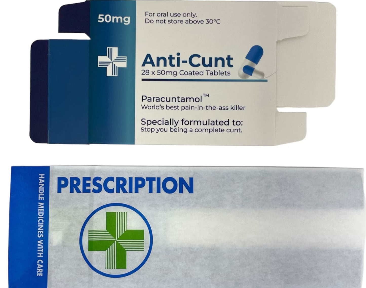 Anti-Cunt Prank Pill Box